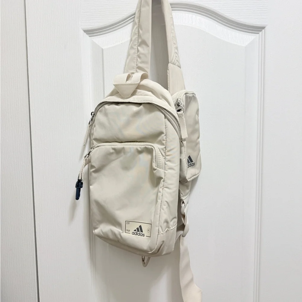adidas cream crossbody